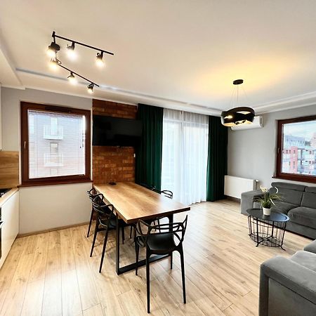 גדנסק Stylish Apartment Oldtown Riverview Balcony מראה חיצוני תמונה