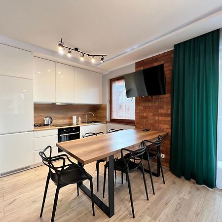 גדנסק Stylish Apartment Oldtown Riverview Balcony מראה חיצוני תמונה