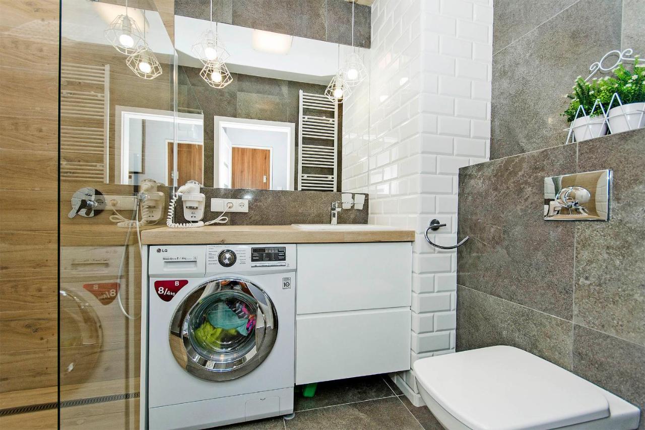 גדנסק Stylish Apartment Oldtown Riverview Balcony מראה חיצוני תמונה