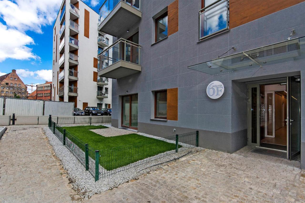 גדנסק Stylish Apartment Oldtown Riverview Balcony מראה חיצוני תמונה