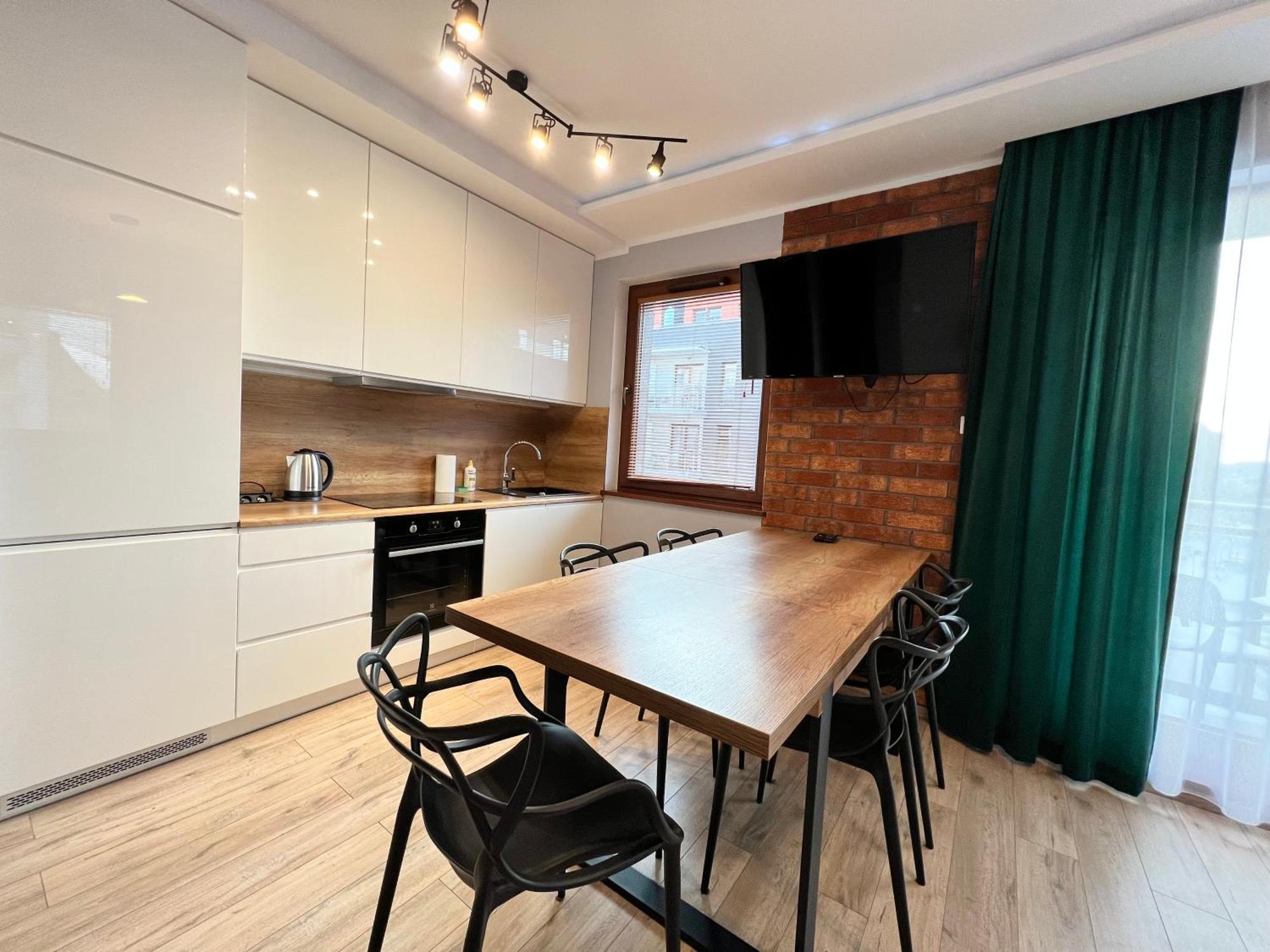 גדנסק Stylish Apartment Oldtown Riverview Balcony מראה חיצוני תמונה