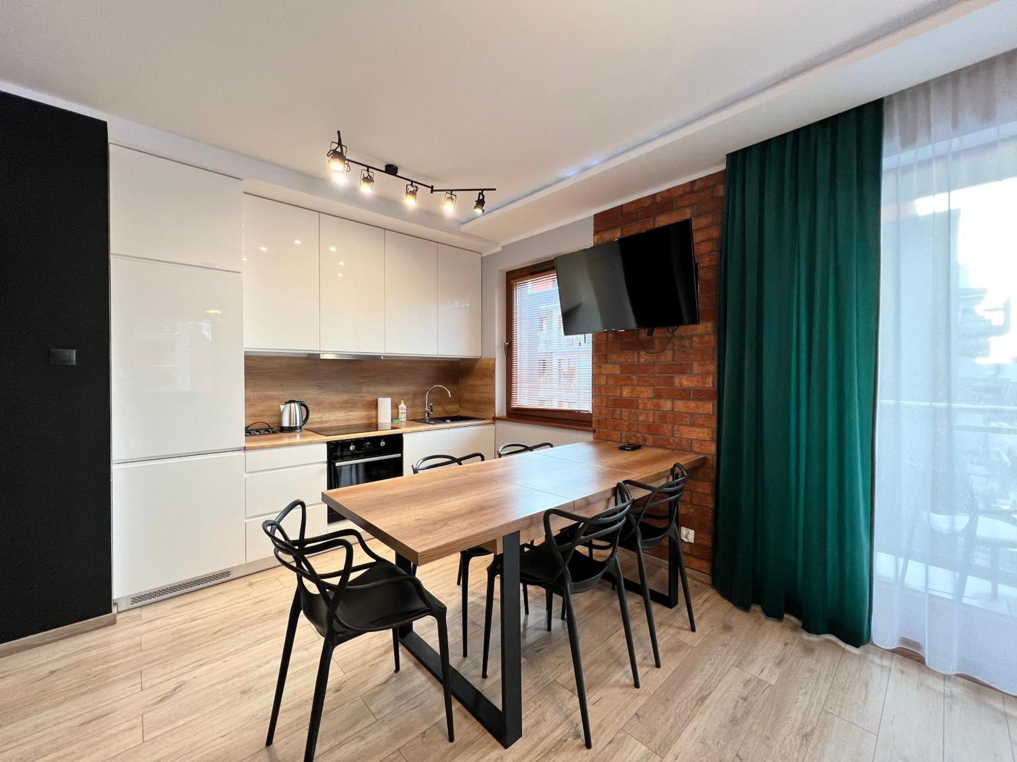 גדנסק Stylish Apartment Oldtown Riverview Balcony מראה חיצוני תמונה